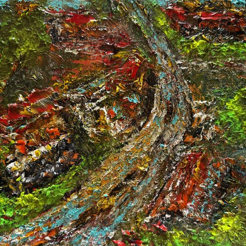 City Makawao. van Vivian Divine, Schilderij te koop op Singulart