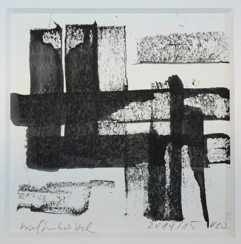 Überwindung par Veronika Staat - Bachmann, Œuvre sur papier en vente sur Singulart