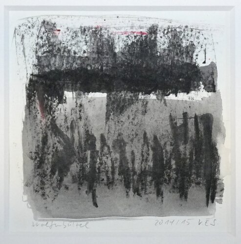 Innere Verbundenheit par Veronika Staat - Bachmann, Œuvre sur papier en vente sur Singulart