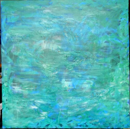 Poesie des Lichts de Veronika Staat - Bachmann, Pintura a la venta en Singulart