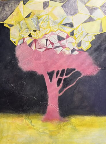 Tree in Zanzibar by Ina Pricop Arad, Painting for Sale on Singulart