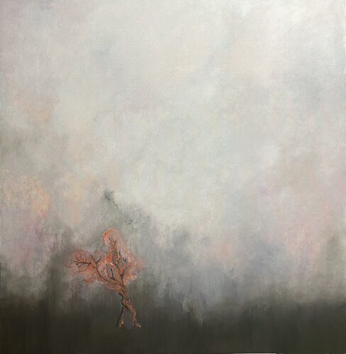 Imaginary landscape by Ina Pricop Arad, Painting for Sale on Singulart