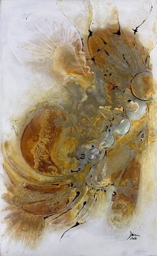 Tablets for warm heart II by Ina Pricop Arad, Painting for Sale on Singulart
