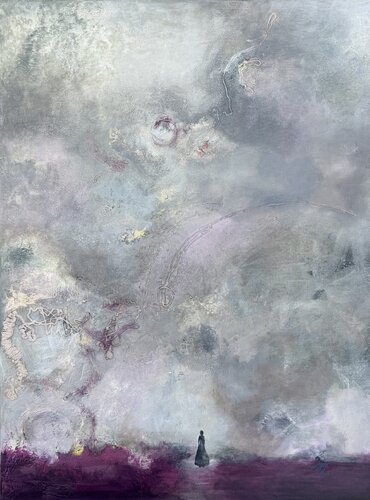 Facing the storm by Ina Pricop Arad, Painting for Sale on Singulart