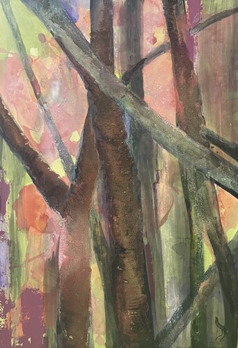 Trees van Ina Pricop Arad, Schilderij te koop op Singulart