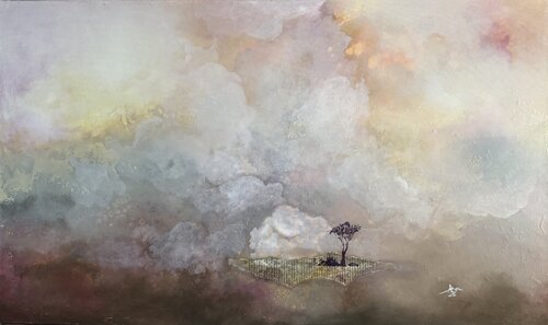 Up by Ina Pricop Arad, Painting for Sale on Singulart