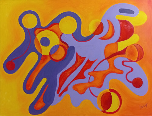 Amoeba di Denis Taylor, Pittura in vendita su Singulart