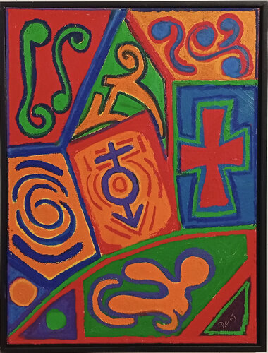 Ikons today? di Denis Taylor, Pittura in vendita su Singulart