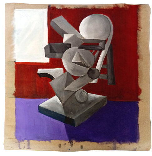 Tacit #2 (aka painting of a sculpture that does not exist) di Denis Taylor, Pittura in vendita su Singulart
