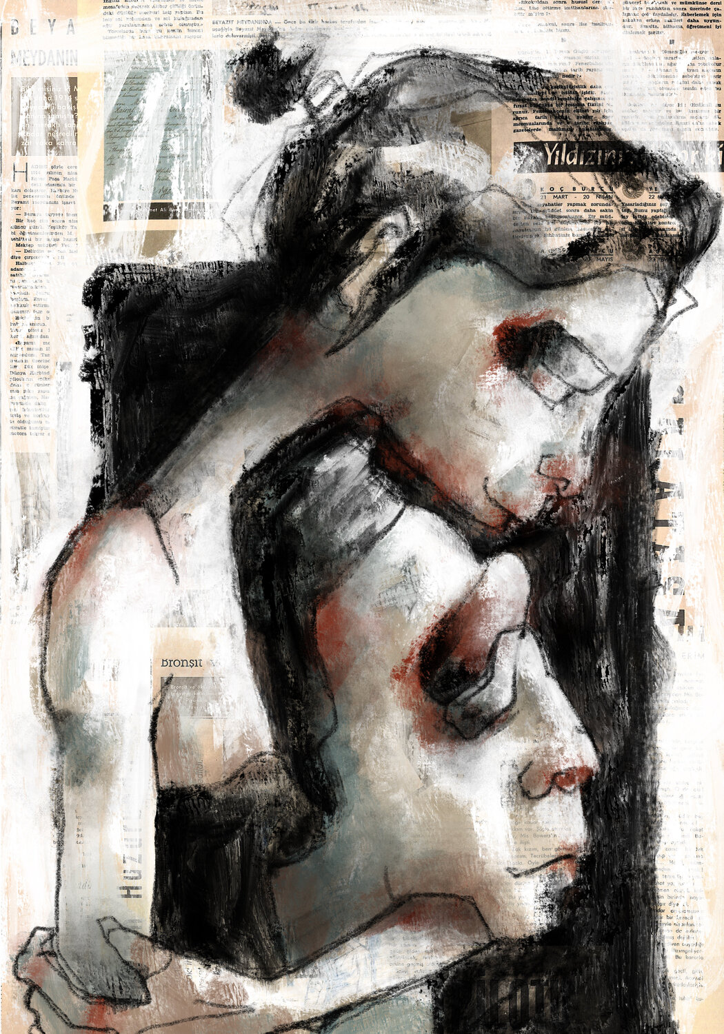 The Weight of Our Embrace ipek Tandar Druck zu verkaufen