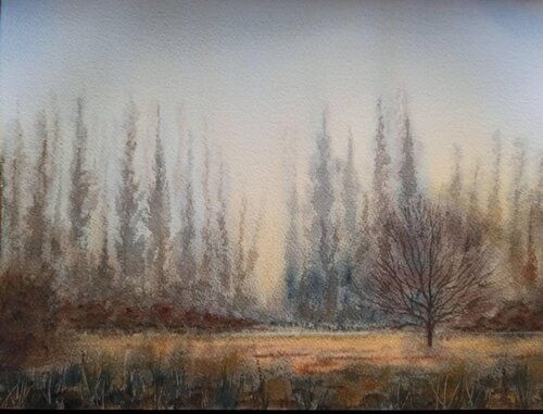 Autumn tranquility von Tomas Bajorunas, Malerei kaufen auf Singulart