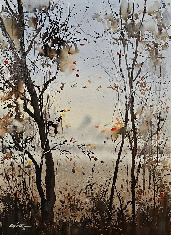 Serene autumn story Tomas Bajorunas