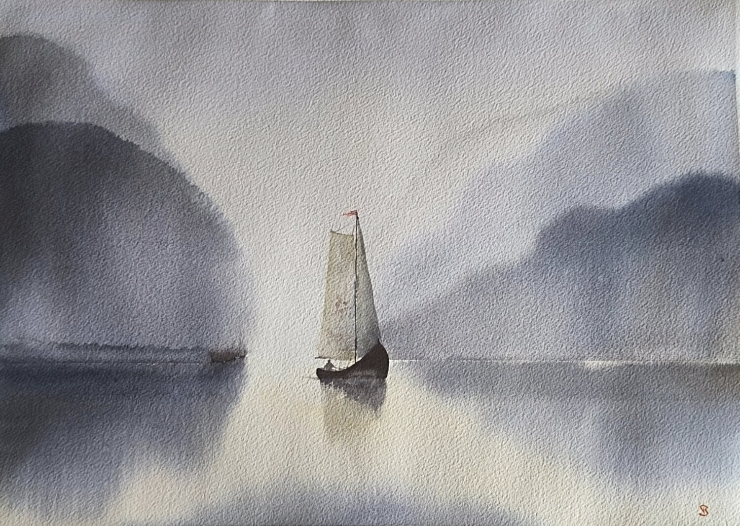 Sailing serenity Tomas Bajorunas