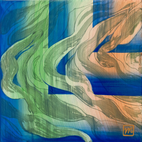 You Wanna Know Me Like Waves Know Shores de Joanna Koziej, Pintura a la venta en Singulart