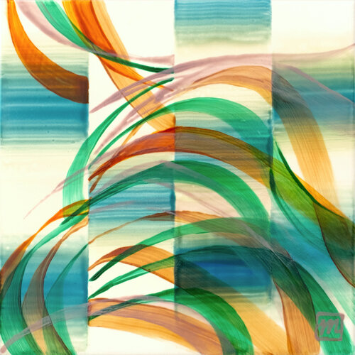 There’s Always A Siren Singing You To Shipwreck de Joanna Koziej, Pintura a la venta en Singulart
