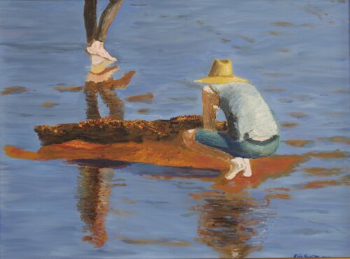 Provincetown Reflections van Eric Spieler, Schilderij te koop op Singulart