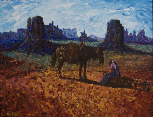 Southwest Heat..opus #2 di Eric Spieler, Pittura in vendita su Singulart
