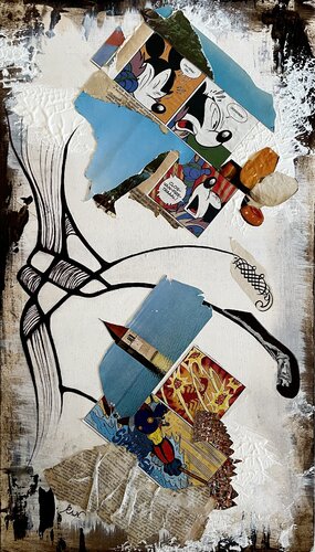 Onomatopoeic van Amalia Cavallaro, Schilderij te koop op Singulart