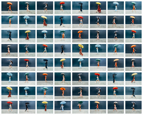 Urban Rainbow IX - Marina del Rey von Harv Greenberg, Fotografie kaufen auf Singulart