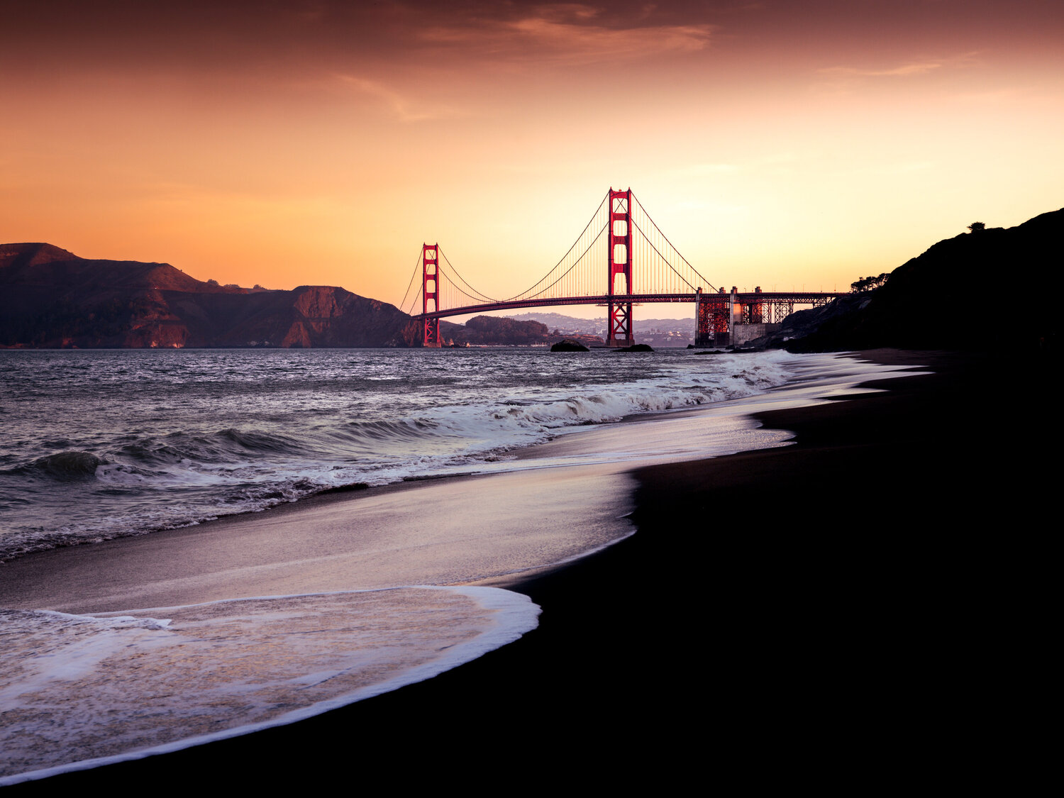 Dawn at the Golden Gate Harv Greenberg