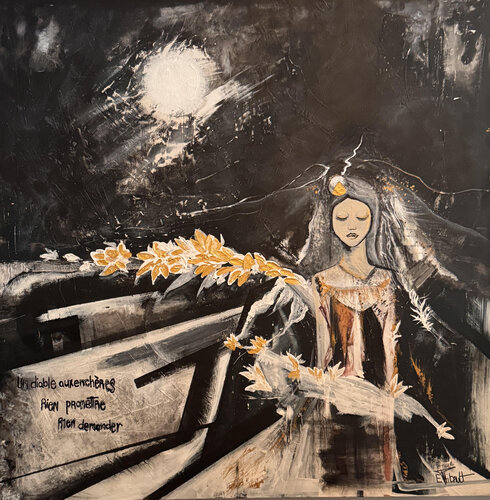 Sous le sol van Elise Thibault, Schilderij te koop op Singulart