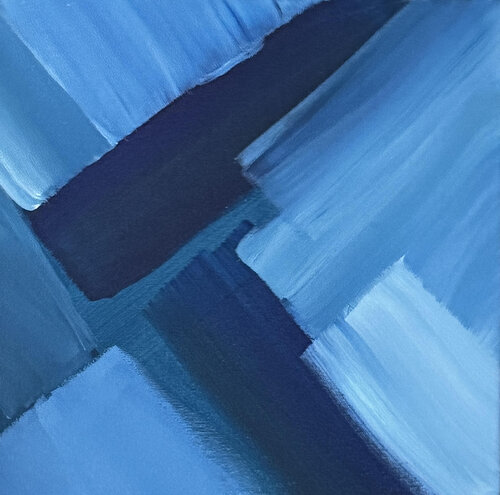 Reflet d'un instant l van Elise Thibault, Schilderij te koop op Singulart