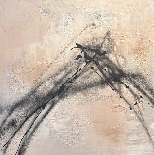 À même le silence van Elise Thibault, Schilderij te koop op Singulart