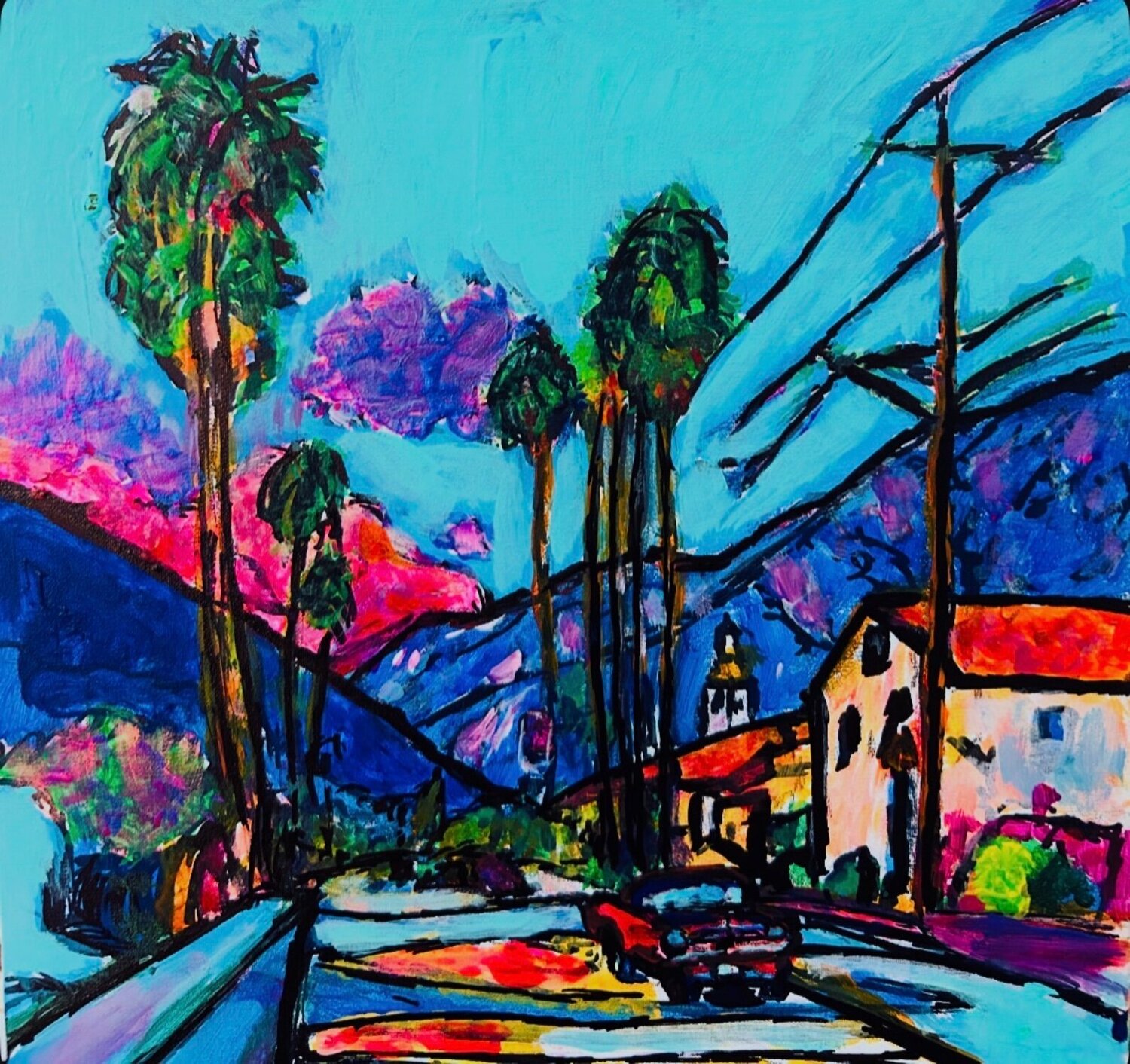 desert town atmosphere Frankie Duru