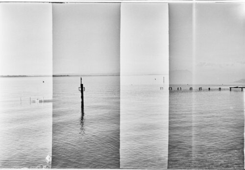 The overlapped lake by Francesco Majo, Photography for Sale on Singulart