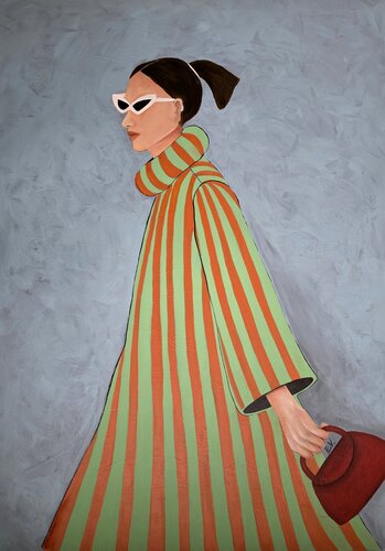 "Hurry" by Erika Vilimaitytė, Painting for Sale on Singulart