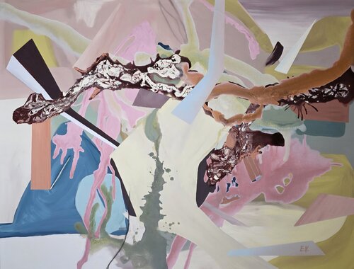 "Fractured harmony" by Erika Vilimaitytė, Painting for Sale on Singulart