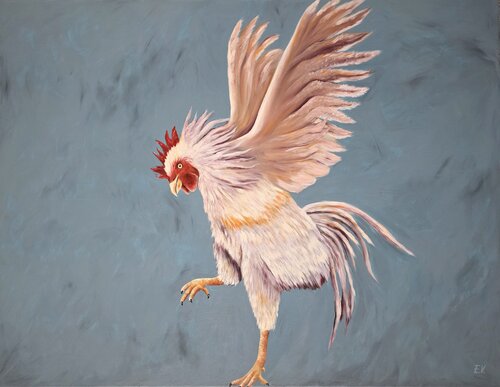 "Defying gravity" by Erika Vilimaitytė, Painting for Sale on Singulart