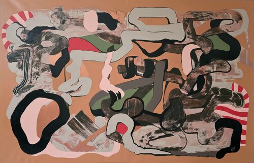 "Held in motion" by Erika Vilimaitytė, Painting for Sale on Singulart