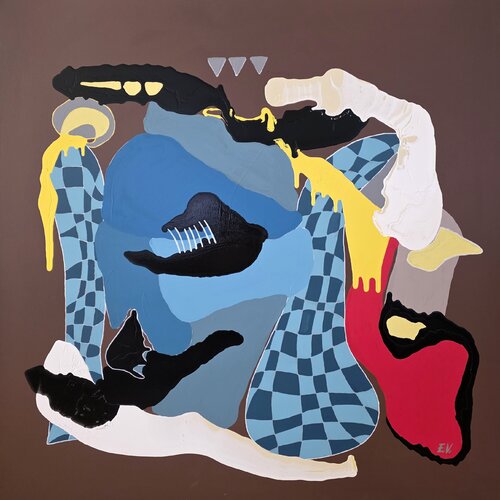 "Melting boundaries" by Erika Vilimaitytė, Painting for Sale on Singulart