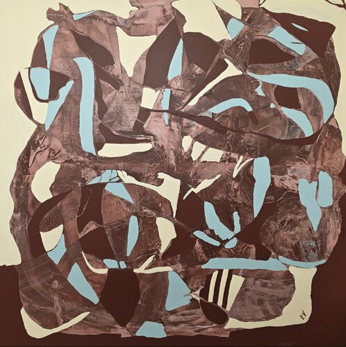 "Field of nuances" by Erika Vilimaitytė, Painting for Sale on Singulart