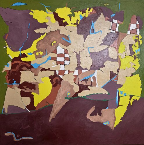 "Atlas of elsewhere" di Erika Vilimaitytė, Pittura in vendita su Singulart