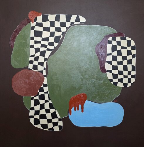 "Whispers of the meadow" van Erika Vilimaitytė, Schilderij te koop op Singulart