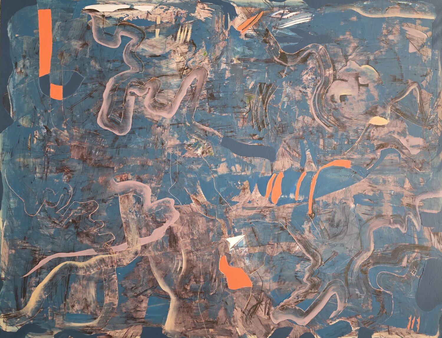 "Blue depth" Erika Vilimaitytė