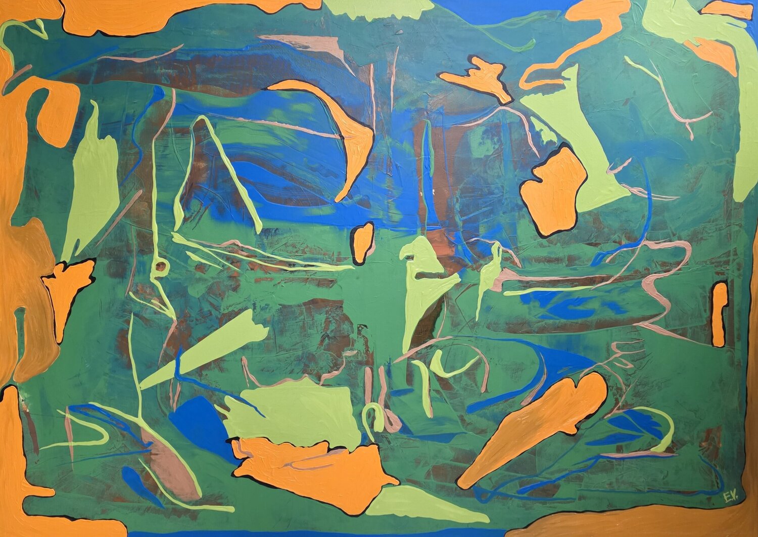 "Wild bloom field" Erika Vilimaitytė