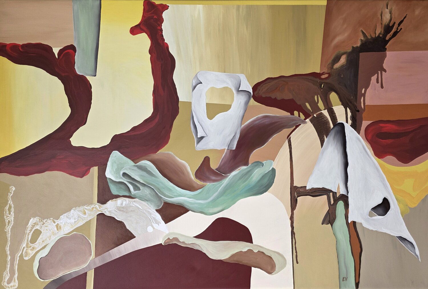 "Anatomy of a dream" Erika Vilimaitytė Originalgemälde zu verkaufen
