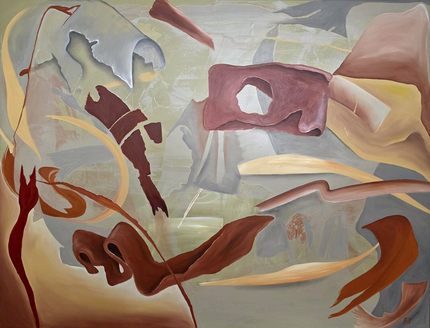 "Flow state" Erika Vilimaitytė Original painting for sale