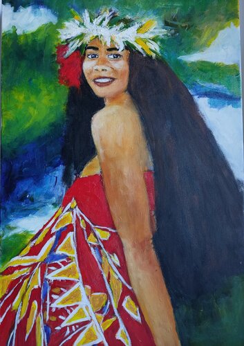 Polinesia von Beto Urruty, Malerei kaufen auf Singulart