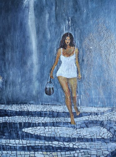 Perdóname par Beto Urruty, Peinture en vente sur Singulart