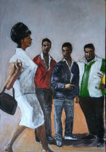 Contemplación di Beto Urruty, Pittura in vendita su Singulart