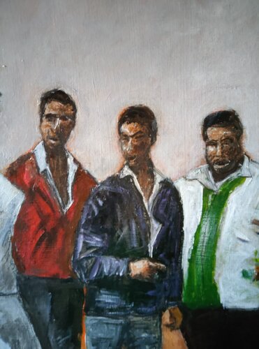 Contemplación di Beto Urruty, Pittura in vendita su Singulart