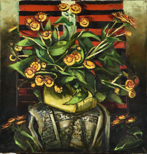 Still-life with Flowers by Vladimir Georgievski, 회화 for Sale on Singulart