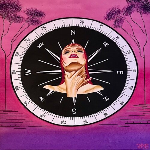 Blissful Journey de Hanna Gasanova, Pintura a la venta en Singulart