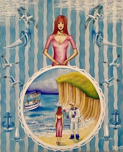 " Love Story" by Hanna Gasanova, Painting for Sale on Singulart