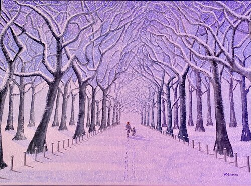 The Past to the Future by Hanna Gasanova, Painting for Sale on Singulart