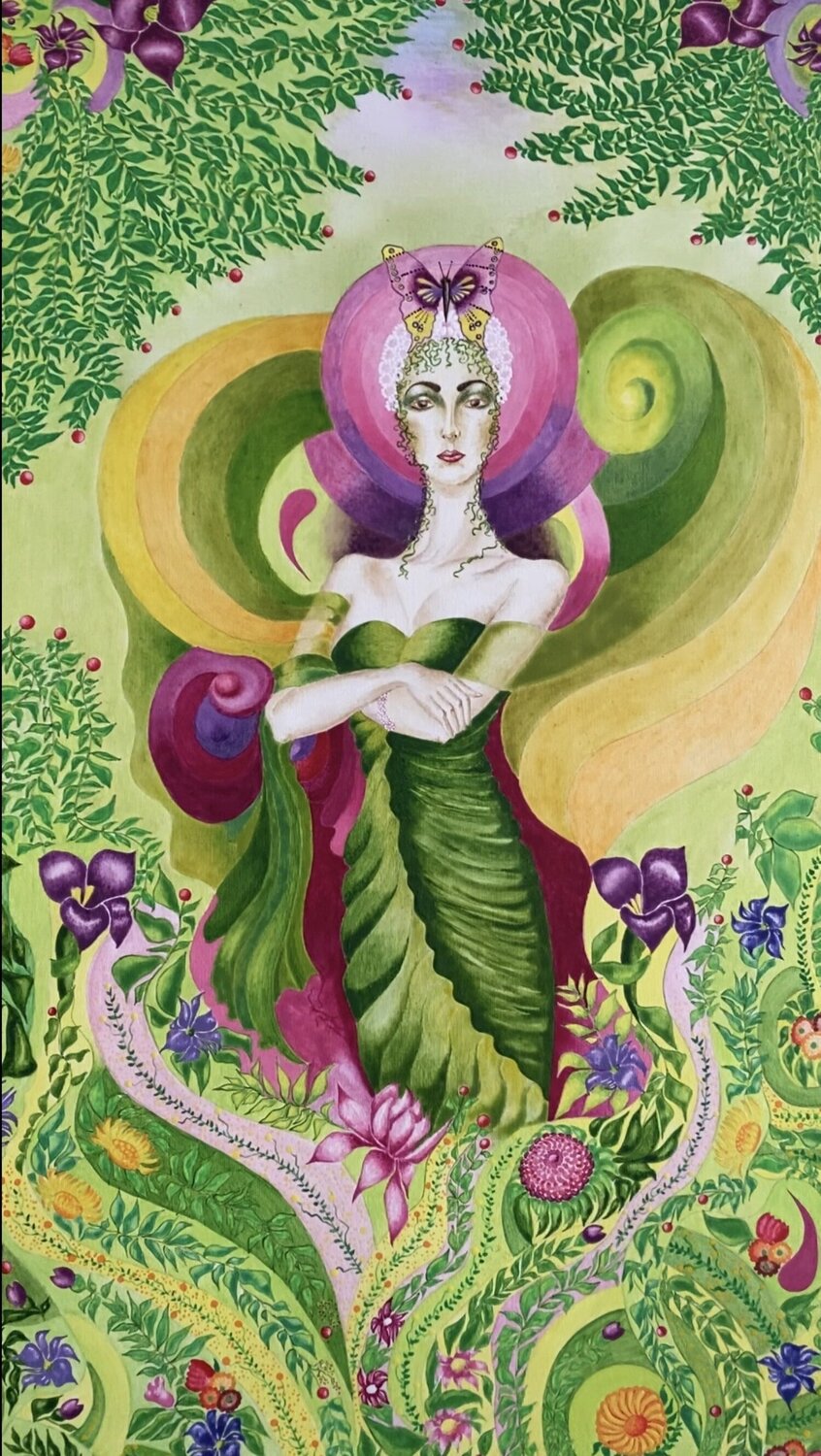 Capricorn Hanna Gasanova Original painting for sale